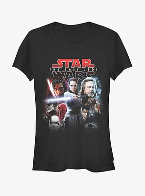 Star Wars Movie Poster Style Girls T-Shirt