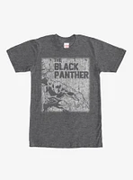 Marvel Black Panther Chalk Print T-Shirt