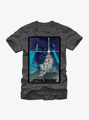 Star Wars Luke and Leia Lightsaber T-Shirt