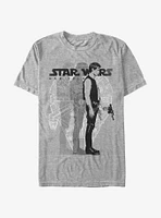 Star Wars Millennium Falcon Han Solo T-Shirt