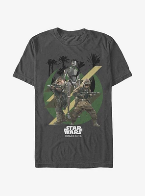 Star Wars Scarif Warriors Pao Bistan K-2SO T-Shirt