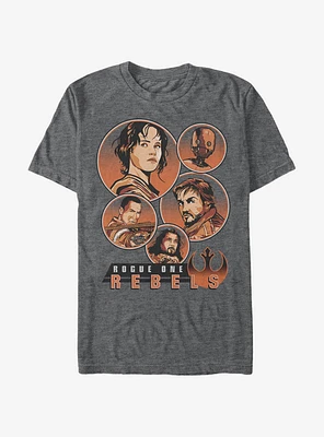 Star Wars Rebellion Hero Circles T-Shirt