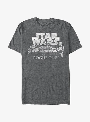 Star Wars Stormtrooper Tank Scene Logo T-Shirt
