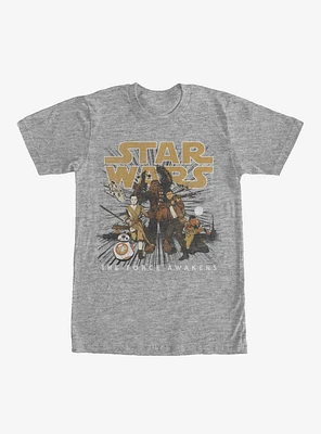 Star Wars Episode VII The Force Awakens Resistance Crew T-Shirt