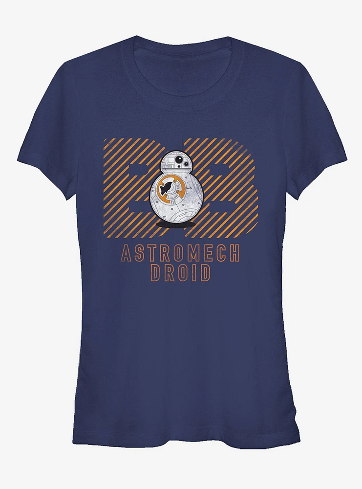 Star Wars BB-8 Astromech Droid Distressed Girls T-Shirt