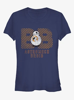 Star Wars BB-8 Astromech Droid Distressed Girls T-Shirt