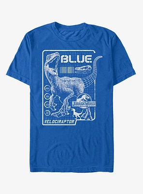 Jurassic World Blue The Velociraptor T-Shirt