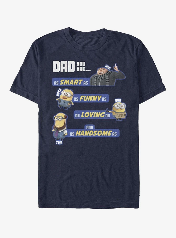 Despicable Me Dad Best Qualities T-Shirt