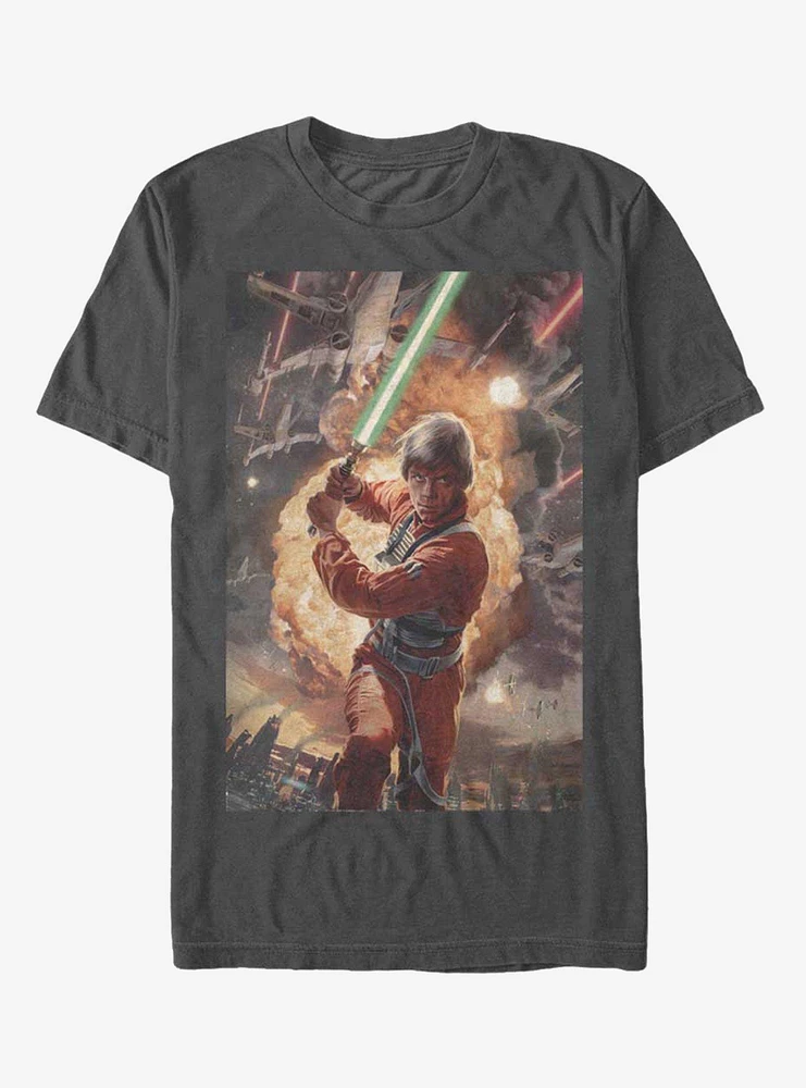 Star Wars Luke Skywalker Ready T-Shirt