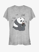 We Bare Bears Panda Internet Likes Girls T-Shirt