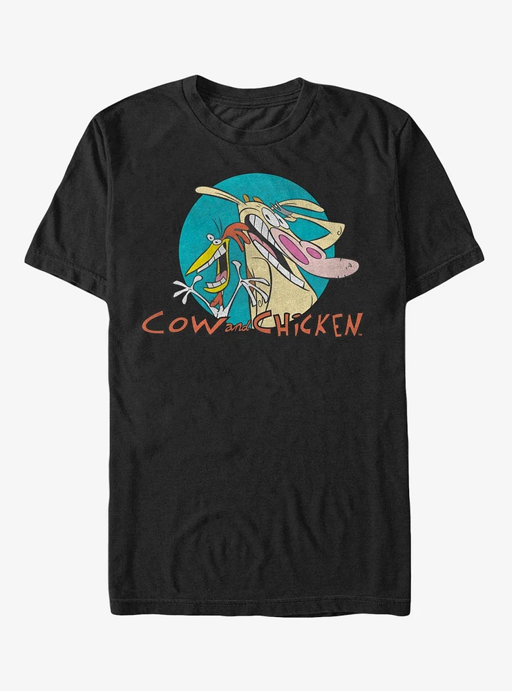 Cow And Chicken Logo T-Shirt