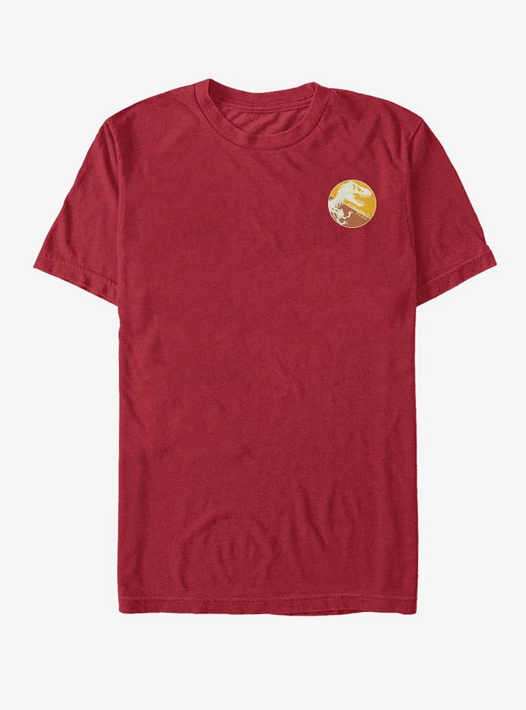 Jurassic Park T. Rex Logo Badge T-Shirt