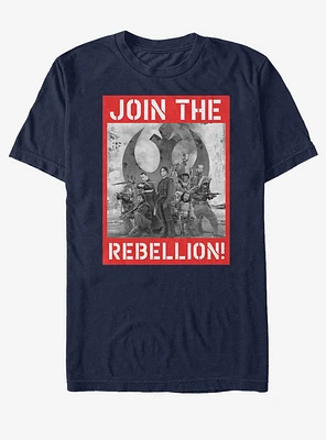 Star Wars Join the Rebellion Poster T-Shirt