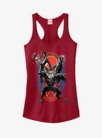 Marvel Black Panther 2018 Allies Girls Tanks