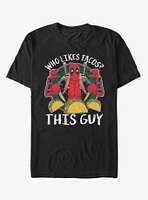 Marvel Deadpool Likes Tacos T-Shirt