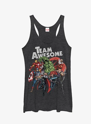 Marvel Avengers Team Awesome Girls Tanks