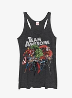 Marvel Avengers Team Awesome Girls Tanks