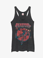 Marvel Deadpool Concussion Girls Tank