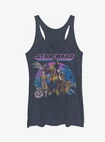 Star Wars Poe Dameron Resistance Crew Girls Tanks