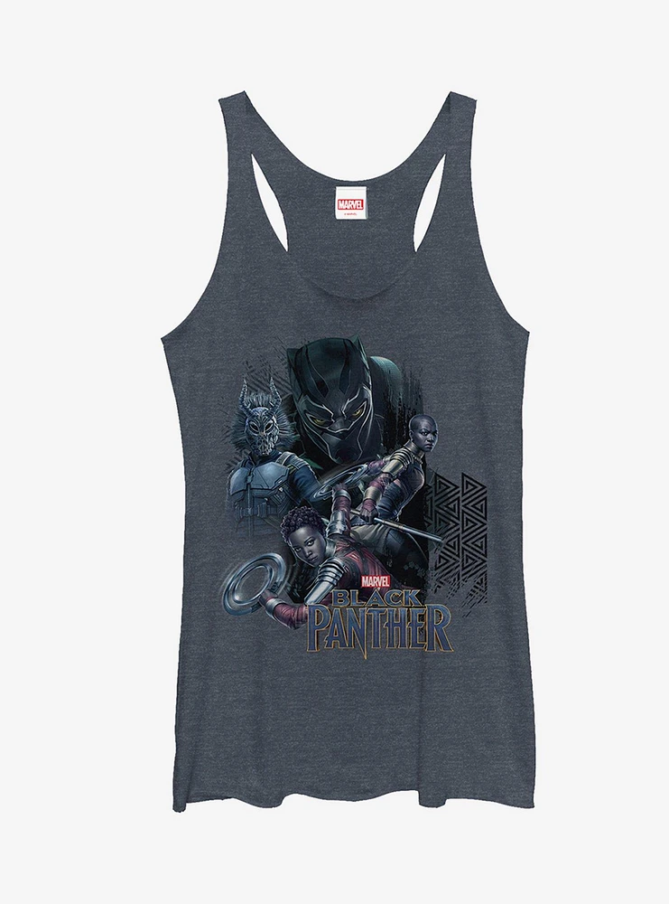 Marvel Black Panther 2018 Character View Girls Tanks