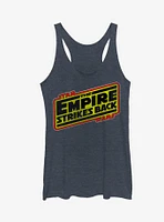 Star Wars Episode V The Empire Strikes Back Logo Girls Tank Top