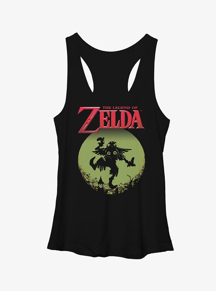 Nintendo Legend of Zelda Skull Kid the Moon Girls Tanks