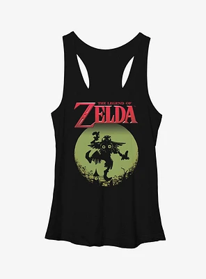 Nintendo Legend of Zelda Skull Kid the Moon Girls Tanks