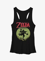 Nintendo Legend of Zelda Skull Kid the Moon Girls Tanks