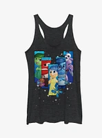 Disney Pixar Inside Out Riley's Emotions Boxes Girls Tank