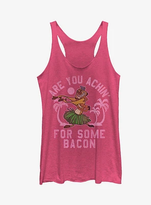 Lion King Timon Achin' for Bacon Girls Tanks