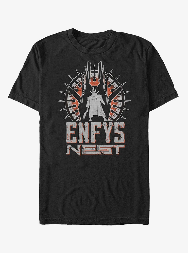 Star Wars Enfys Nest Silhouette T-Shirt