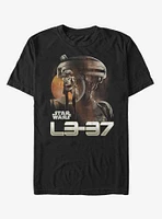 Star Wars Rusty L3-37 Droid T-Shirt