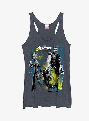 Marvel Avengers: Infinity War Space Crew Girls Tanks