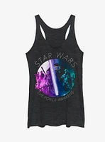 Star Wars Dark Side and the Light Girls Tanks