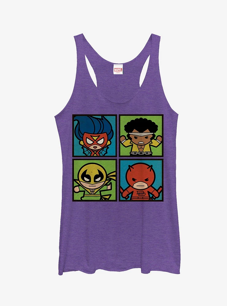 Marvel Heroes for Hire Kawaii Girls Tanks