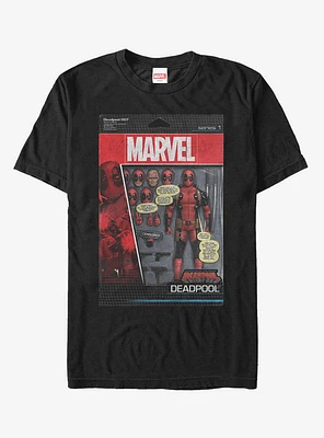 Marvel Deadpool Action Figure T-Shirt