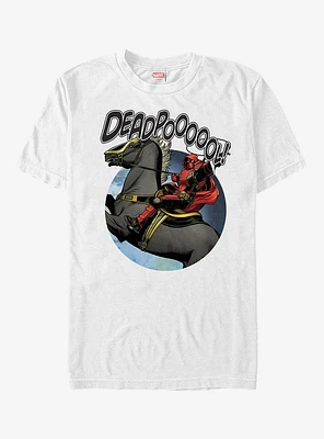Marvel Deadpool Mounted Vigilante T-Shirt