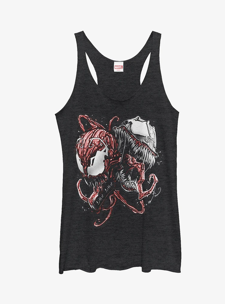 Marvel Carnage and Venom Girls Tanks