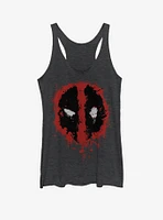 Marvel Deadpool Splatter Icon Girls Tank