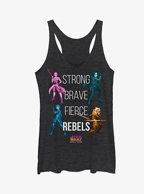 Star Wars Fierce Rebels Girls Tanks