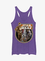 Star Wars Retro Episode VII Droids Girls Tanks