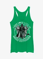 Star Wars St. Patrick's Day I Find Your Lack of Green Disturbing Girls Tank