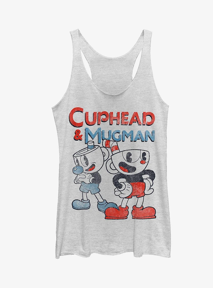 Cuphead Brothers Girls Tank