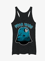 Star Wars Darth Vader Helmet Halloween Girls Tanks