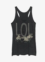 Disney The Lion King Hyenas LOL Girls Tanks