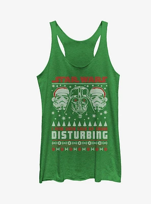 Star Wars Lack of Cheer Ugly Christmas Sweater Girls Tanks