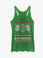 Star Wars Lack of Cheer Ugly Christmas Sweater Girls Tanks