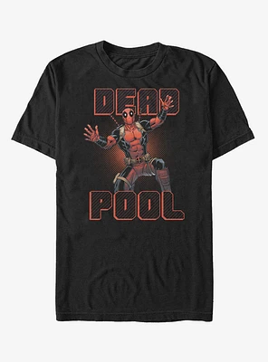 Marvel Deadpool Falling T-Shirt