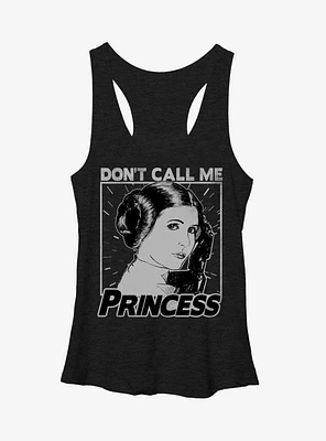 Star Wars Don't Call Me Princess Girls Tanks