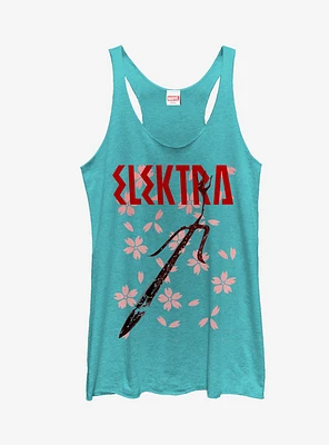 Marvel Elektra Blossoms Girls Tanks